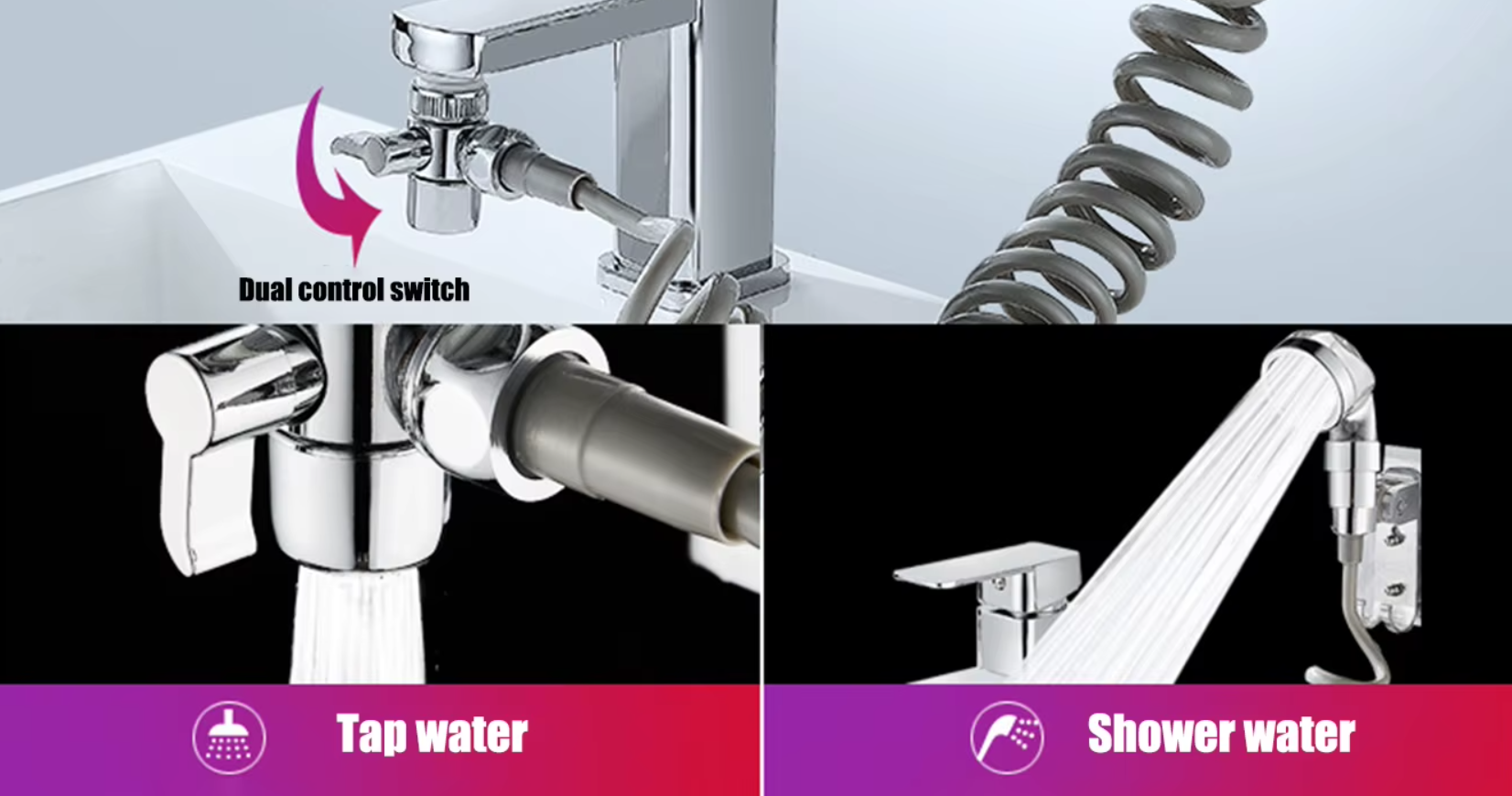 Power Stream High Pressure Multi-Purpose Sink Extension Head Power Stream High Pressure Multi-Purpose Sink Extension Head