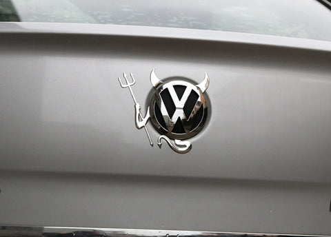 3D Funny Little Devil Demon Horns Sticker for Cars 3D Funny Little Devil Demon Horns Sticker for Cars