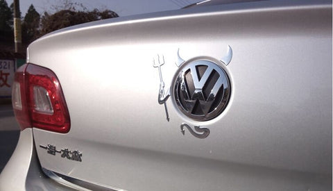 3D Funny Little Devil Demon Horns Sticker for Cars 3D Funny Little Devil Demon Horns Sticker for Cars