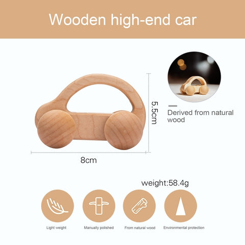 Nordic Style Minimal Wooden Car Nordic Style Minimal Wooden Car