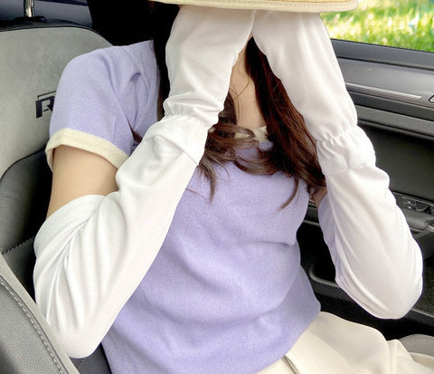 Anti-Ultraviolet Silk Summer Long Sleeves Anti-Ultraviolet Silk Summer Long Sleeves