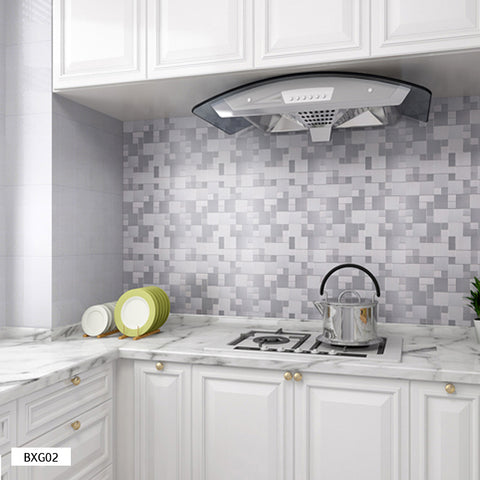 3D Metal Self Adhesive Brick Wall Stickers 3D Metal Self Adhesive Brick Wall Stickers