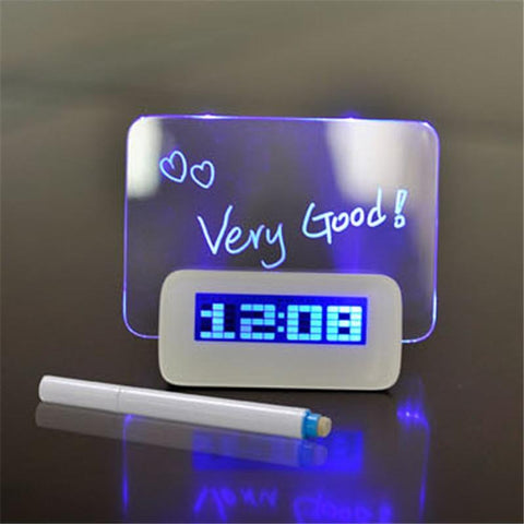 Message Board LED Digital USB Alarm Clock Message Board LED Digital USB Alarm Clock