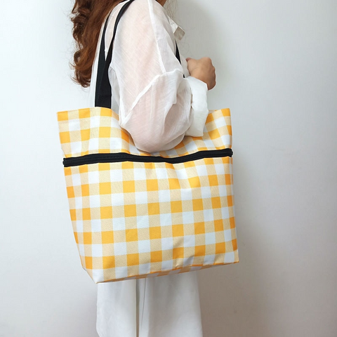 Folding Shopping Bag On Wheels