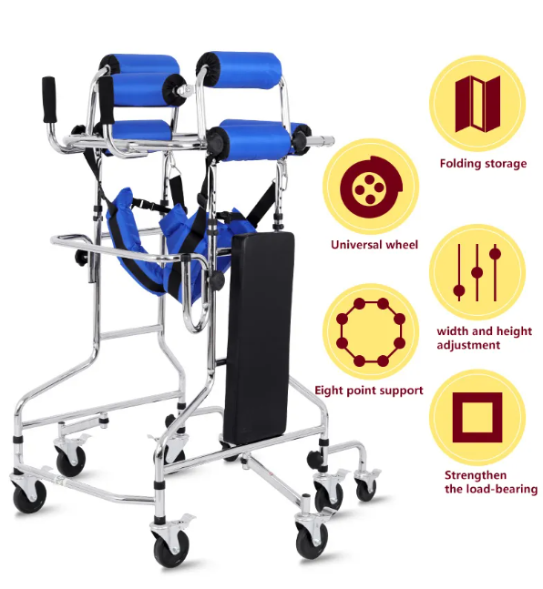 6-Wheel Rehabilitation Anti-Rollover Senior Walker 6-Wheel Rehabilitation Anti-Rollover Senior Walker