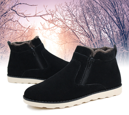 Winter Ankle Fur Warm Boots for Men Winter Ankle Fur Warm Boots for Men