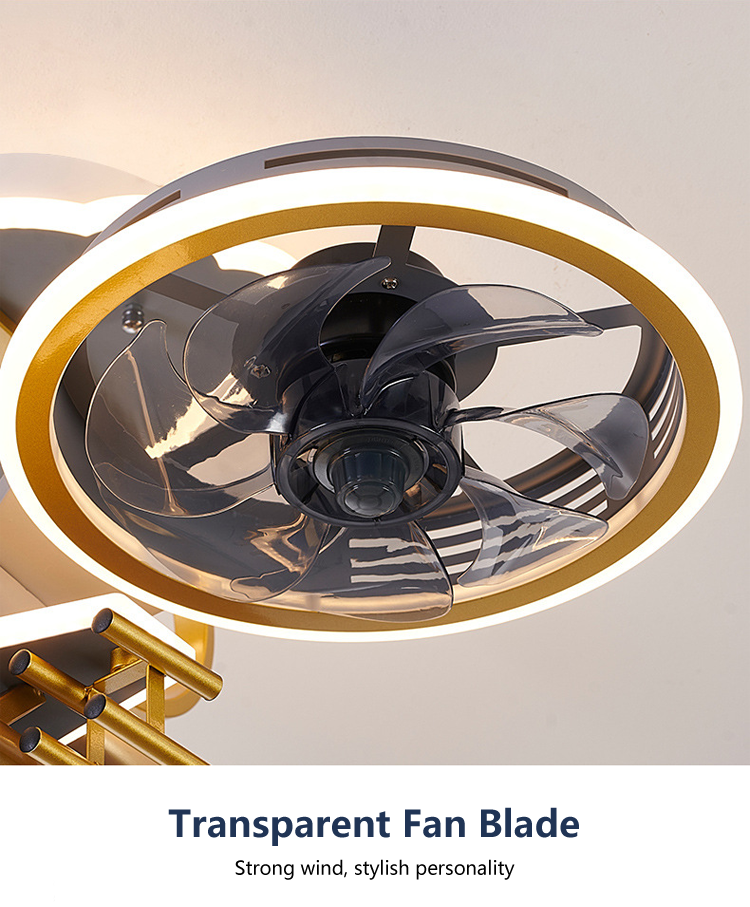 Sky Hero Helicopter LED Fan Lamp