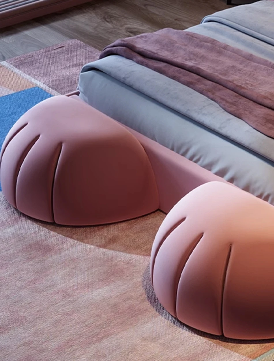 Fancy Pink Rabbit Modern Bed Fancy Pink Rabbit Modern Bed