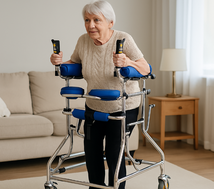 6-Wheel Rehabilitation Anti-Rollover Senior Walker 6-Wheel Rehabilitation Anti-Rollover Senior Walker